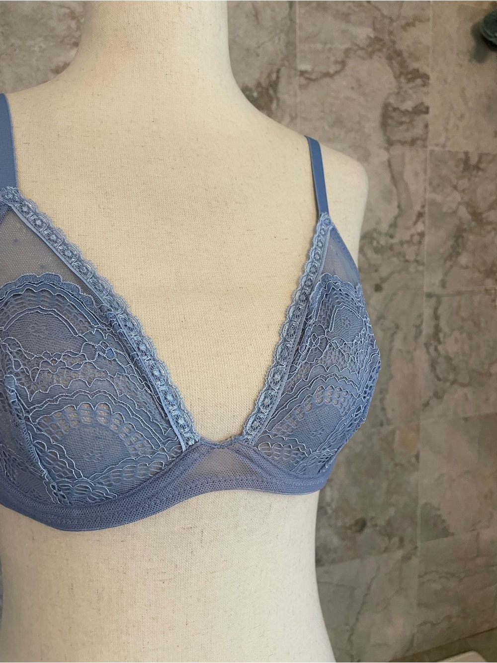 Intimately Free People Lace Triangle Bra - Picture 4 of 8